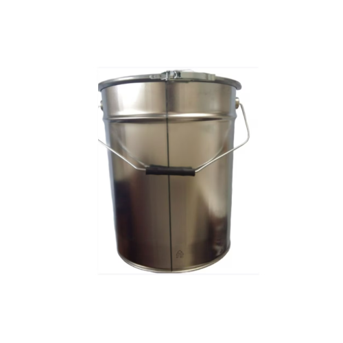 Galeata metalica cu capac si inel 10 l