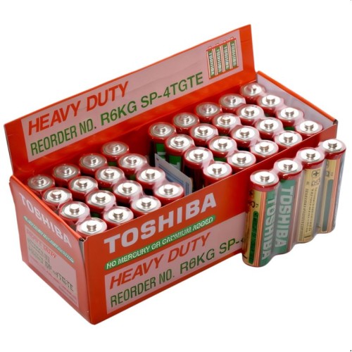 Set 4 Baterii TOSHIBA R3, Tip AA, 1.5V