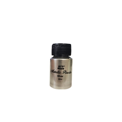 Colorant metalic Silver pudra pentru rasina epoxidica 20 gr