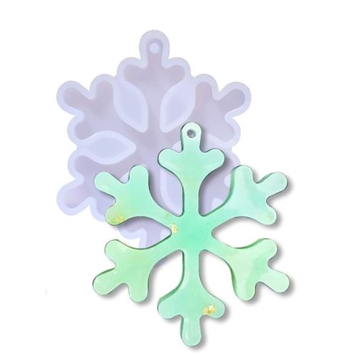Matrita din silicon fulg de nea ornamente de Craciun 2 Matrita din silicon fulg de nea ornamente de Craciun 2