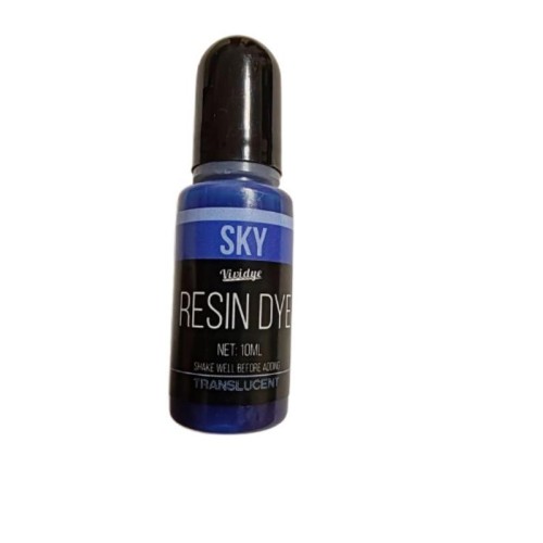 Colorant Albastru deschis pentru rasina epoxidica, Vividye, 10 ml