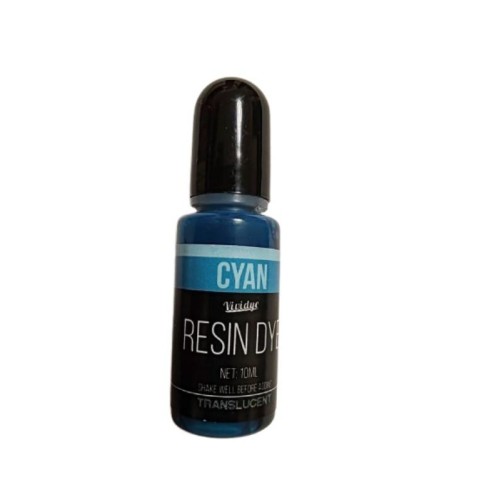 Colorant Cyan pentru rasina epoxidica, Vividye, 10 ml Colorant Cyan pentru rasina epoxidica, Vividye, 10 ml