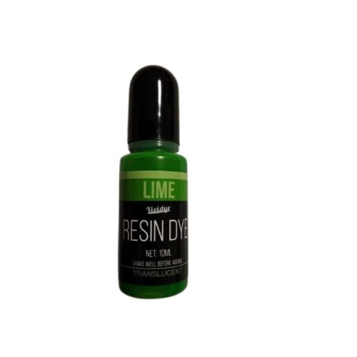 Colorant Verde lime pentru rasina epoxidica, Vividye, 10 ml